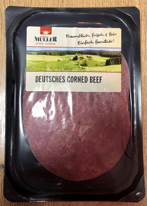Deutsches Corned Beef 100g geschnitten