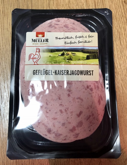 Geflügel-Kaiserjagdwurst 100g geschnitten