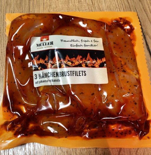 Hähnchenbrustfilet Paprika 3 Stück