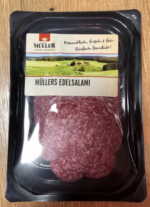 Müllers Edelsalami 100g geschnitten