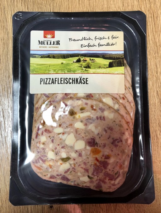 Pizzafleischkäse 100g geschnitten