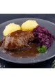 Rinderrouladen gefüllt 2 Stück in Bratensauce