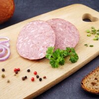Original Fuldaer Schwartenmagen in der Schweineblase