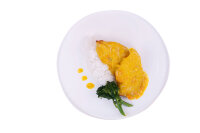 Hähnchenbrustfilet in Mango-Curry-Sauce