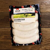 Weisswürstchen 4 Stück vac.