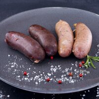 Blut- und Leber- Wellwürstchen 2+2 vac.